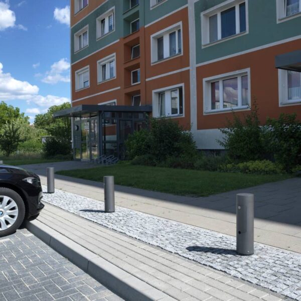 Steckdosensäule abschließbar Anthrazit Milieubild Artikel 624410
