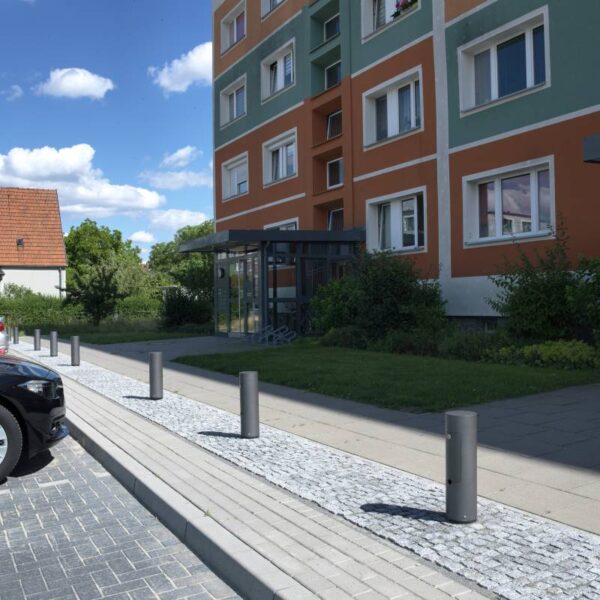 Steckdosensäule abschließbar Anthrazit Milieubild Artikel 624410