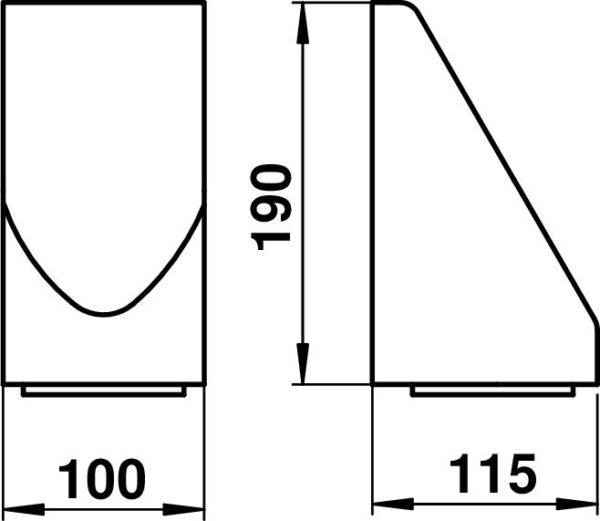 Wall light Dimensioned drawing Article 660677, 680677, 690677
