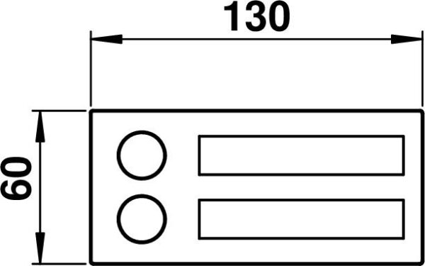 Bell plate Stainless steel Dimensioned drawing Article 690941