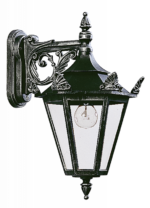 Wandleuchte Schwarz-Silber Produktbild Artikel 601807