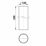 Acryl klar 120 x 3, 359 mm Sonstige Produktbild Artikel 10260235